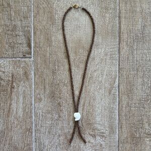 Beaded Shell Bolero Design Necklace